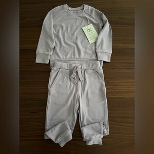 Kyte Baby Long Sleeve Jogger set wisteria NWT